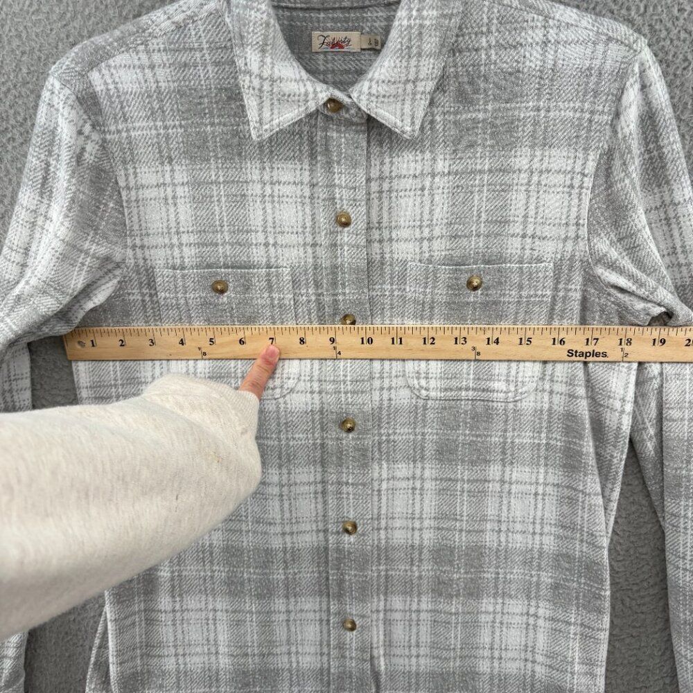 Faherty Flannel Sweater Shirt - Picture 4 of 11